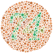 Ishihara colorblind test